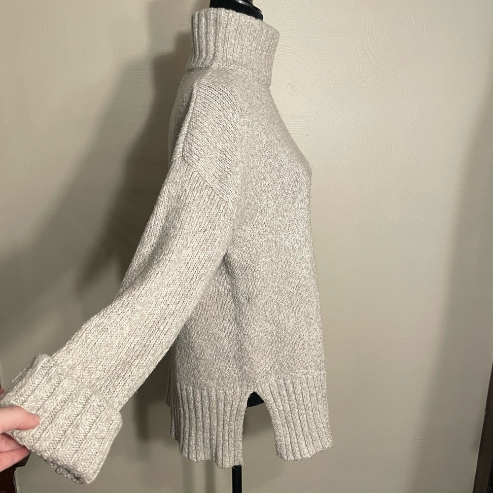 Women's Cowl Neck Tunic Sweater M - Picture 3 of 9